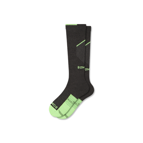 Sport Compression Socks (20-30mmHg) - dk grey htr L [10071]