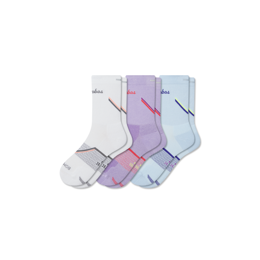 Women's Run Half Calf Sock 3-Pack - Clean Finish