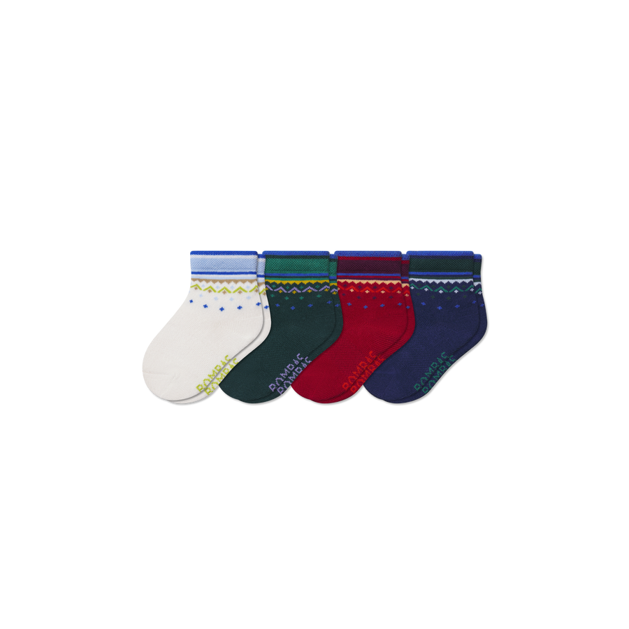 Toddler Calf Sock 4-Pack - Easy Pair