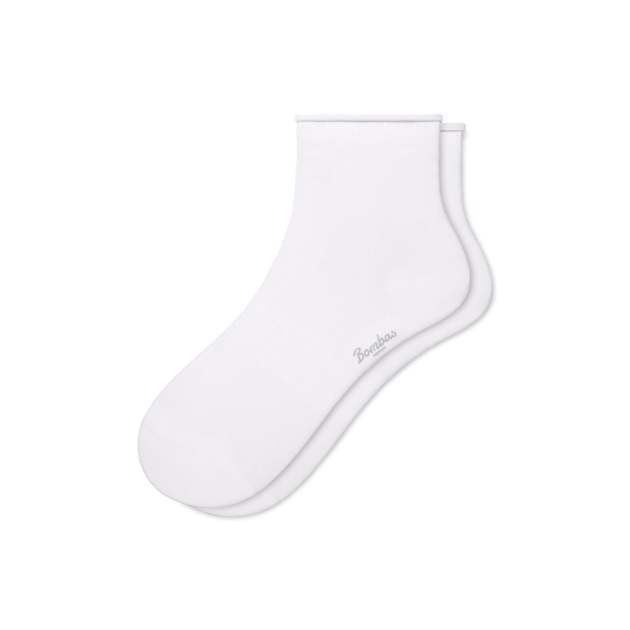 Women’s Roll Top Quarter Socks - Ready Pair