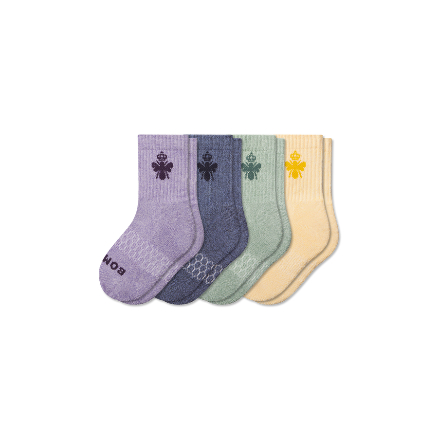 Junior Marl Calf Sock 4-Pack - Modern Touch