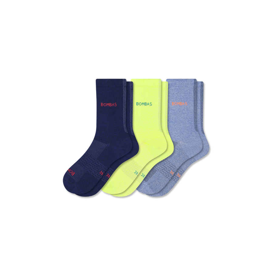 Women's Sport Half Calf Sock 3-Pack - Light Cushion