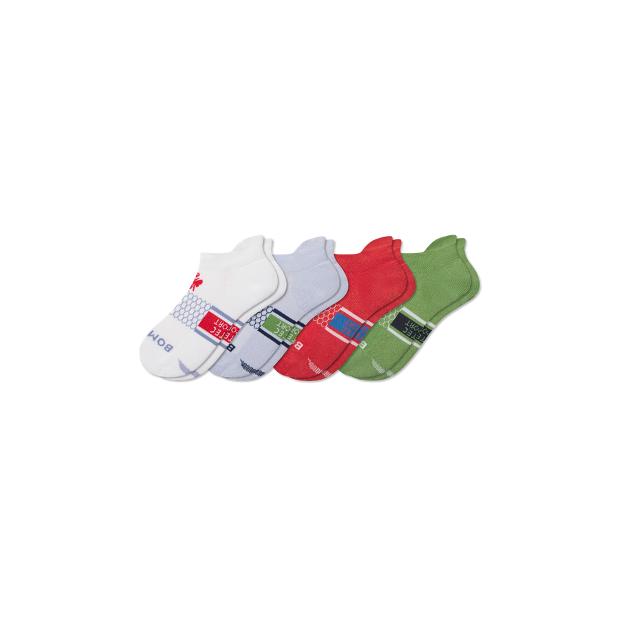Youth All Sport Ankle Sock 4-Pack - Fresh Step