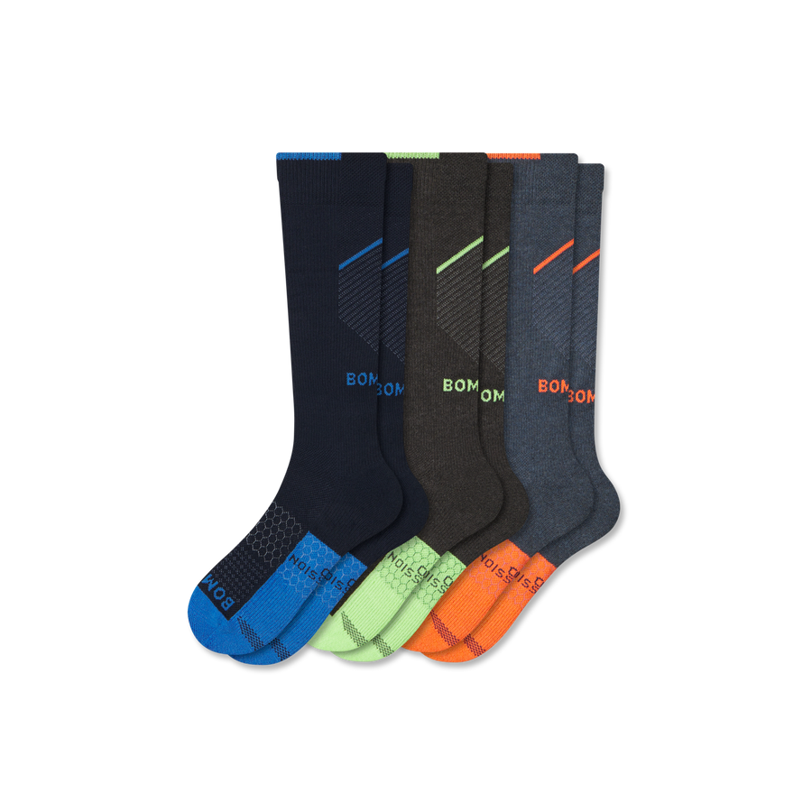 Men's Knee High Sock 3-Pack (20-30mmHg) - Everyday Pair