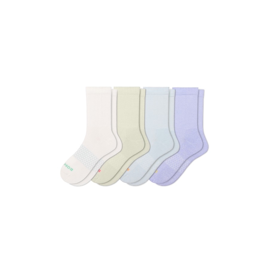 Women's Marl Half Calf Sock 4-Pack - Premium Pick