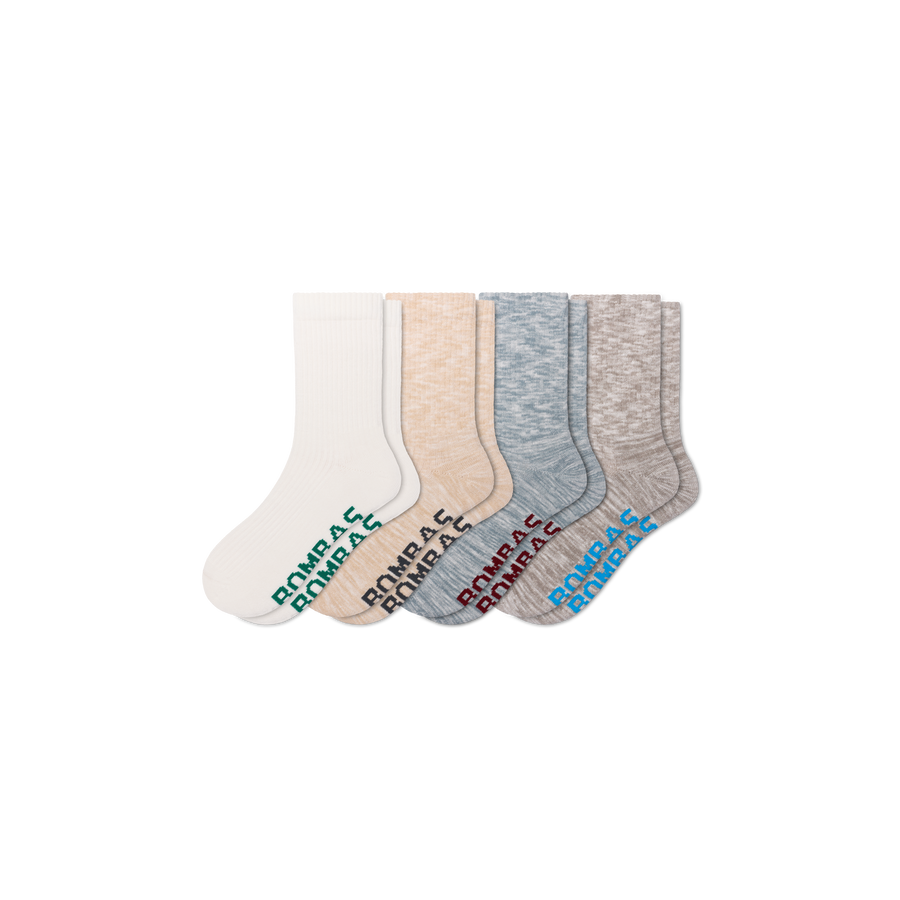 Women's Summer Ragg Half Calf Sock 4-Pack - Fresh Step