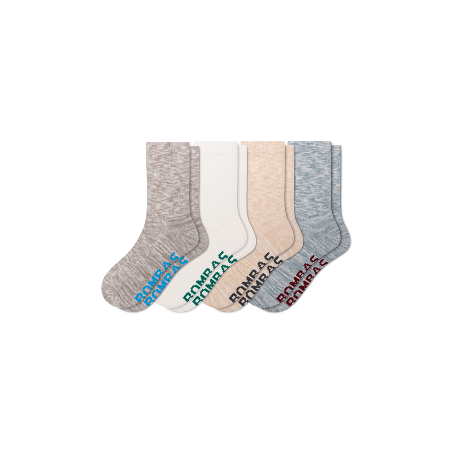 Men's Summer Ragg Half Calf Sock 4-Pack - Essential Ready