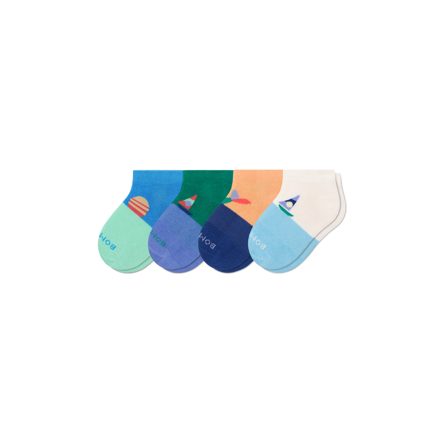 Junior Ankle Sock 4-Pack - Ready Pair