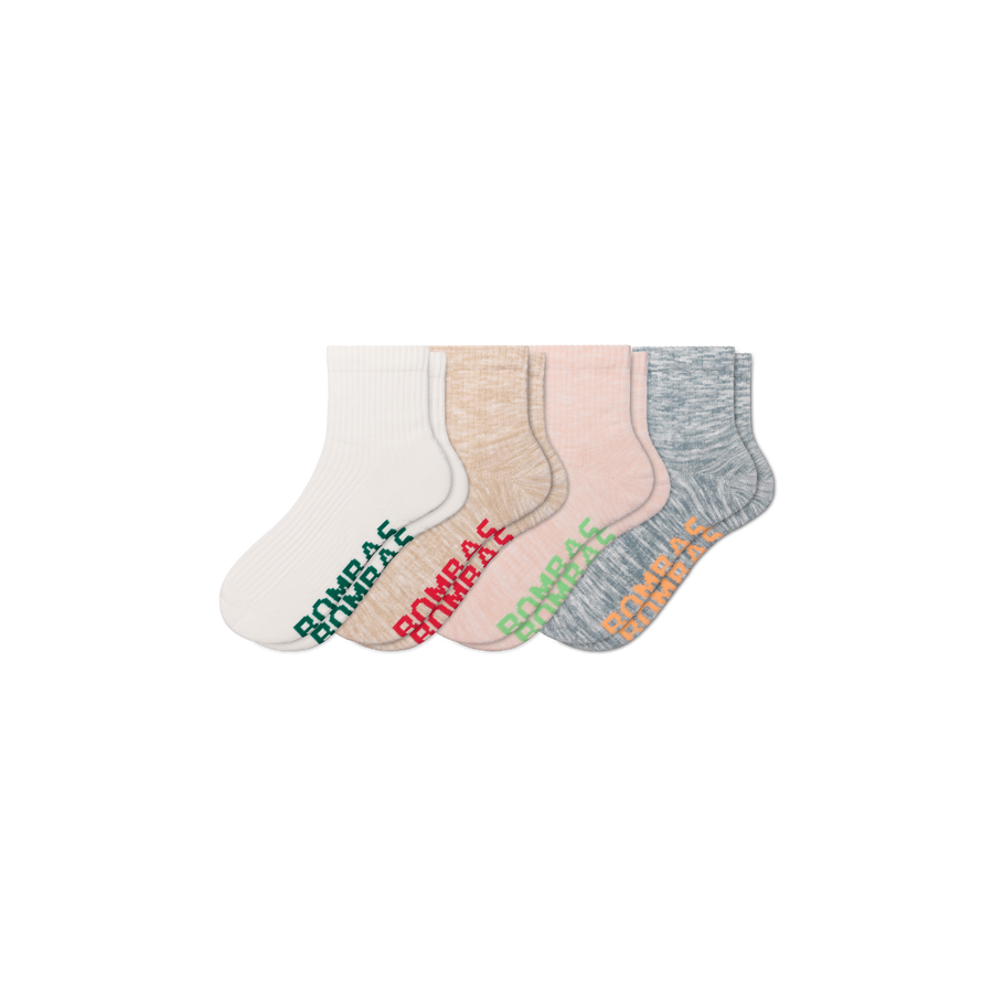 Women's Summer Ragg Quarter Sock 4-Pack - Essential Ready