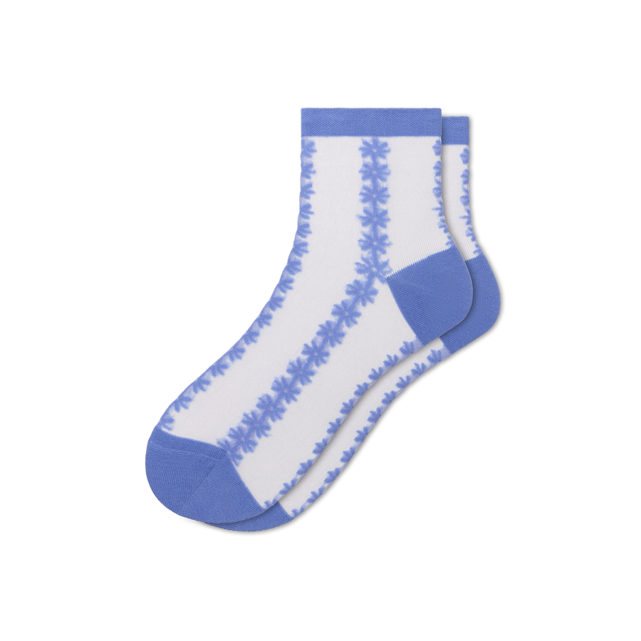 Women’s Sheer Quarter Socks - Everyday Pair