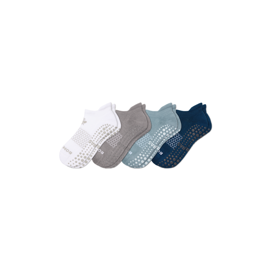 Women's Gripper Ankle Sock 4-Pack - Soft Step