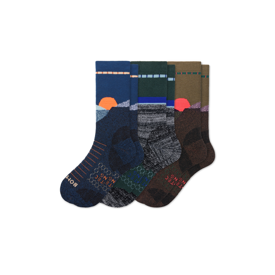 Women's Hiking Calf Sock 3-Pack - Ready Pair