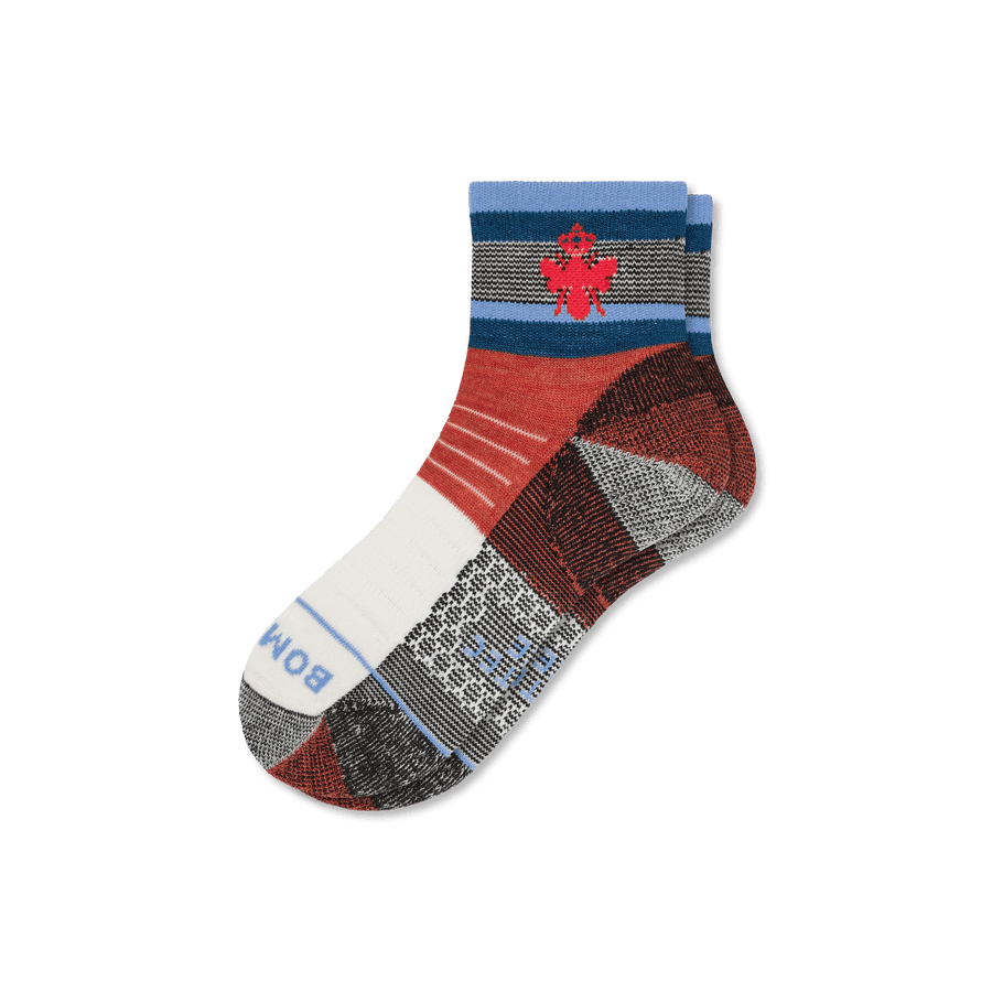 Cotopaxi x Bombas Merino Wool Blend Hiking Quarter Socks - Easy Choice