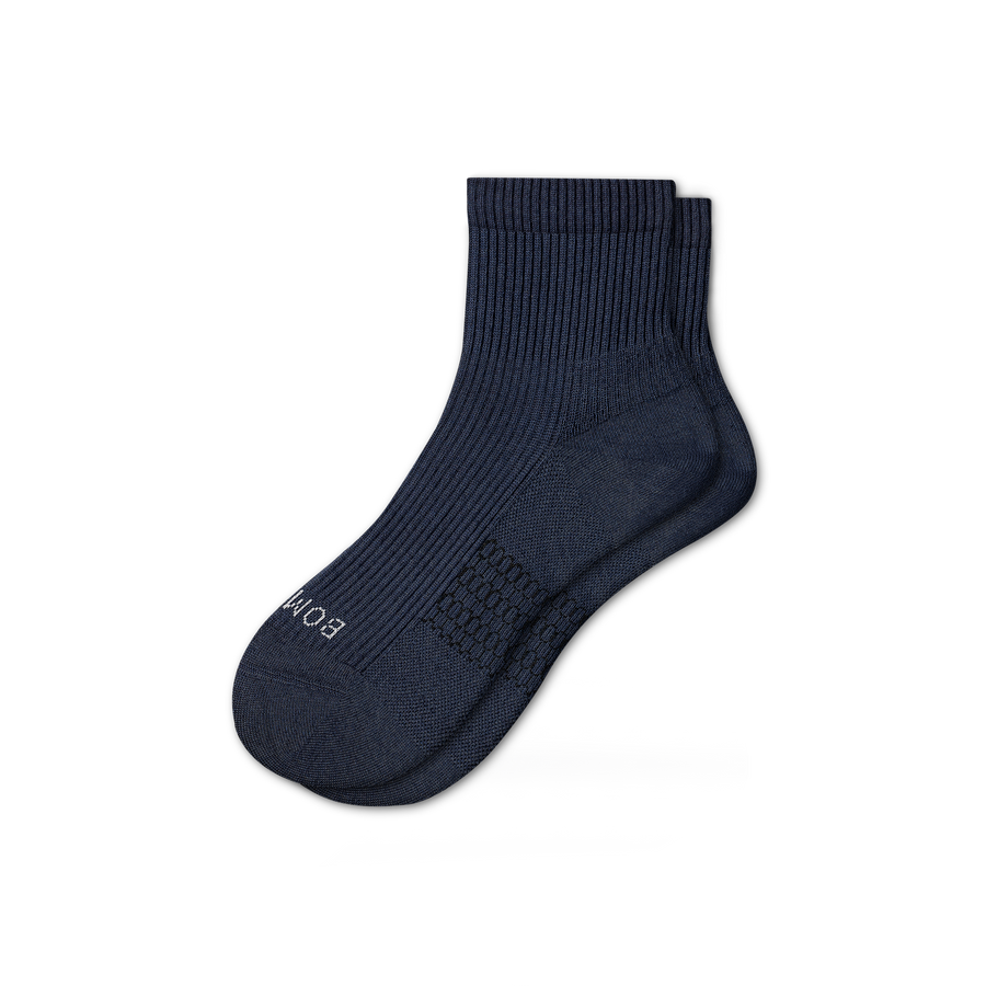 Men's Modern Rib Quarter Socks - Premium Pick