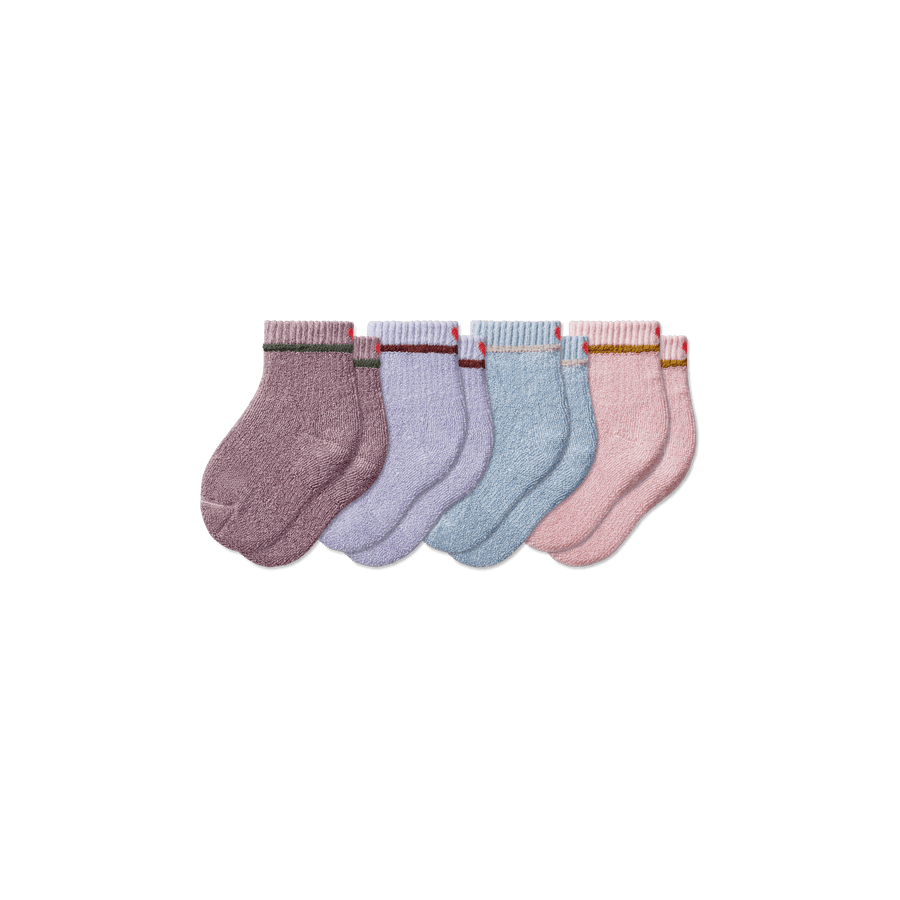 Toddler Terry Calf Sock 4-Pack - Ready Pick
