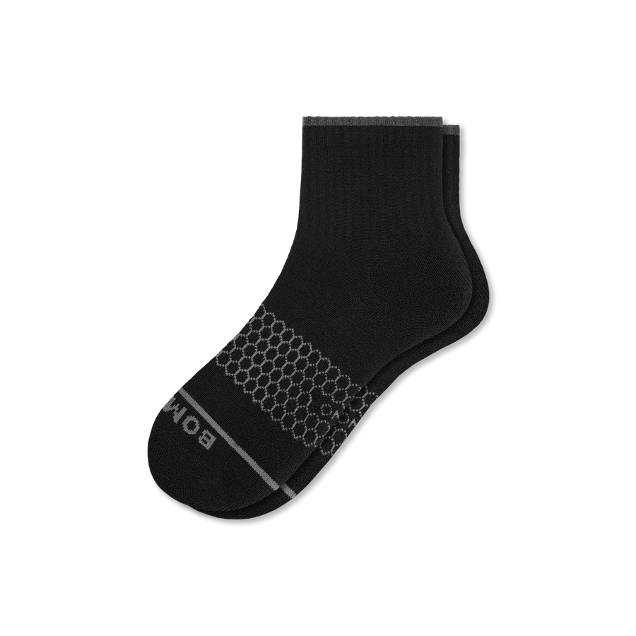 Men's Merino Wool Blend Quarter Socks - Easy Choice
