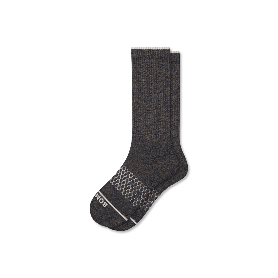 Men's Merino Wool Blend Calf Socks - Easy Pair