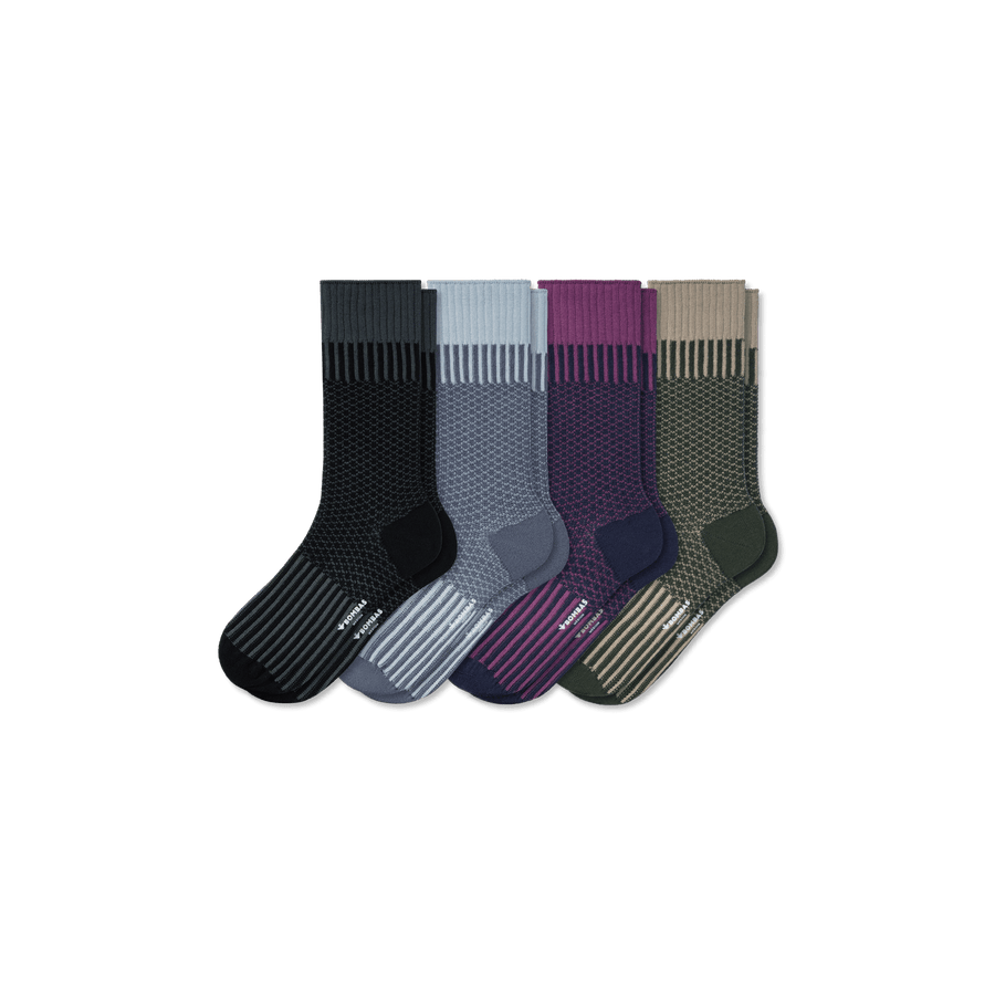 Men’s Dress Sock 4-Pack - Travel Pair