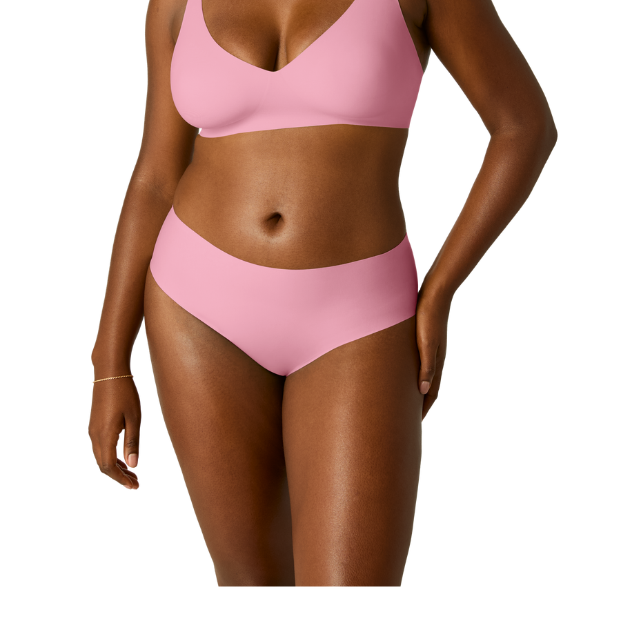 Women's No Show Hipster - Light Support