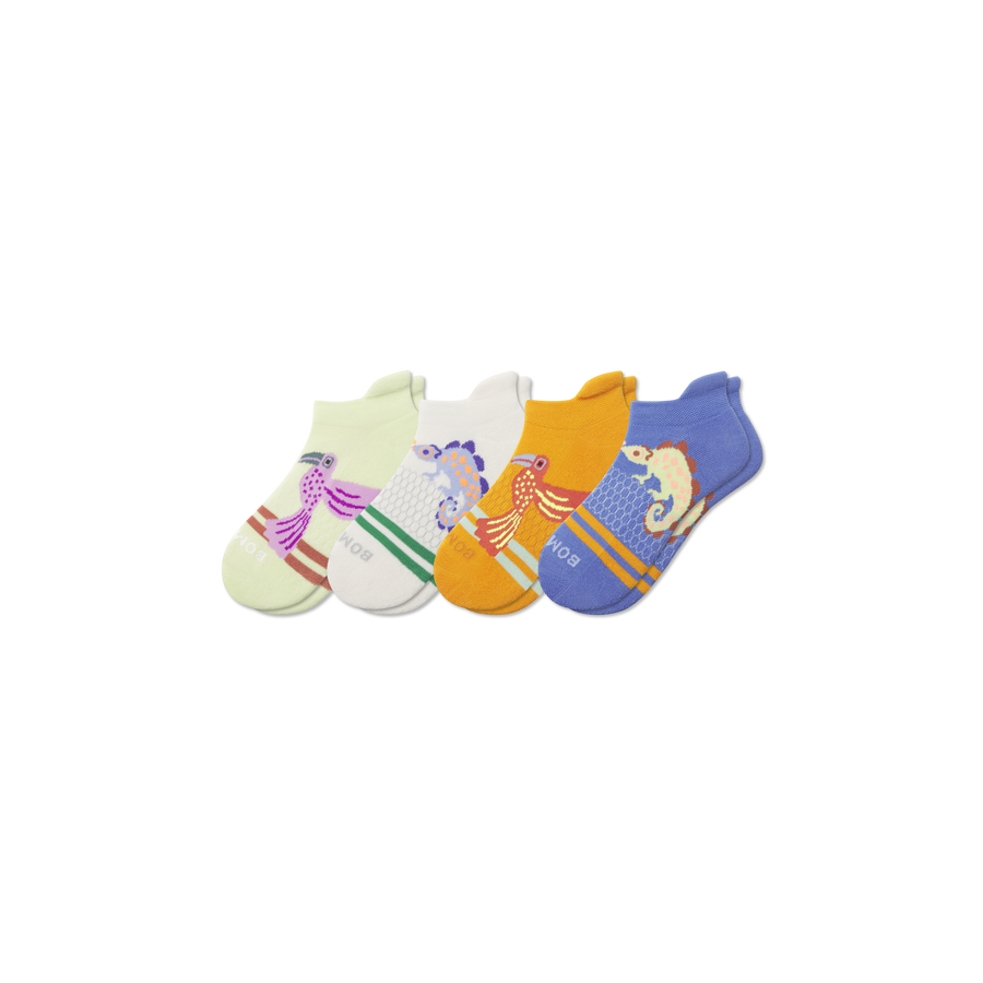 Youth Friends Ankle Sock 4-Pack - Fresh Step