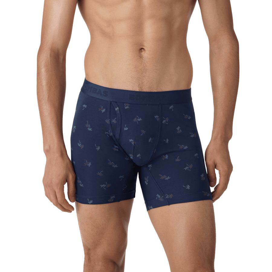 Men's Cotton Modal Blend Boxer Brief 6" - Light Support