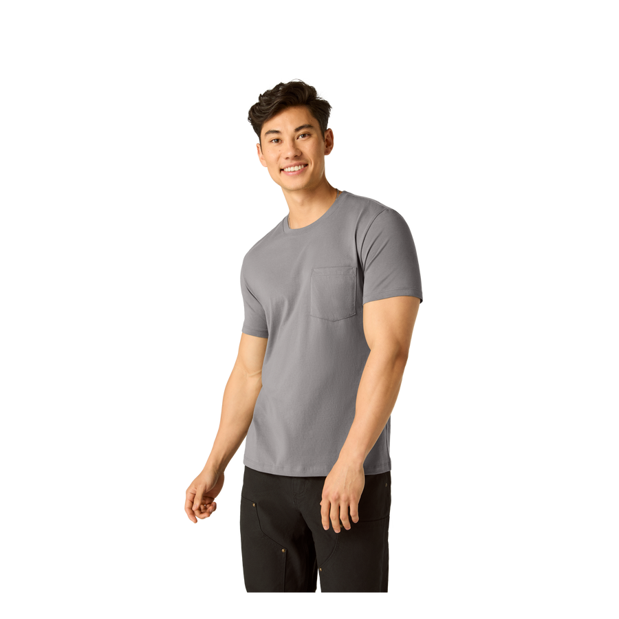 Men's Pima Cotton Pocket Crew Neck T-Shirt - Weekend Pair