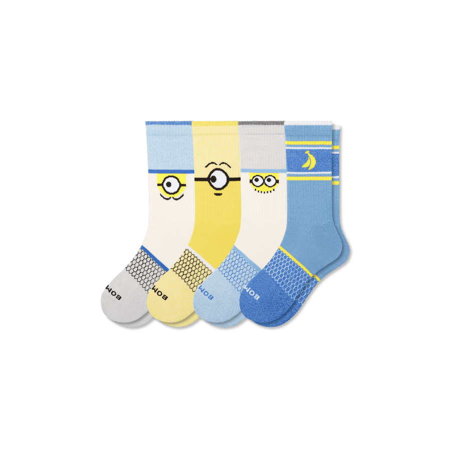 Minions Calf Sock 4-Pack - Daily Cushion