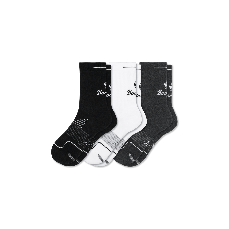 Men's Run Half Calf Sock 3-Pack - Everyday Pair
