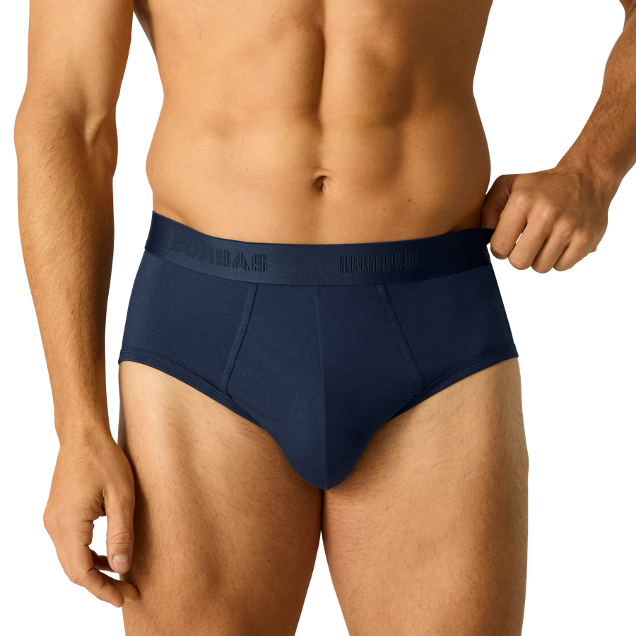 Men's Cotton Modal Blend Flyless Brief - Fresh Choice