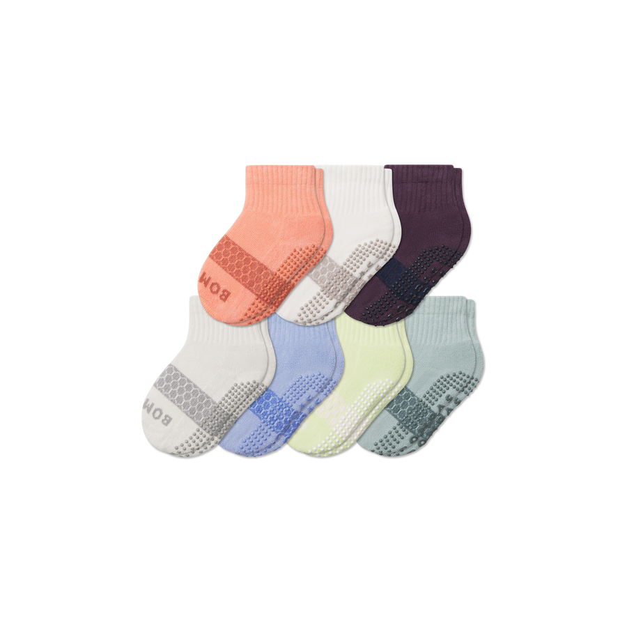 Toddler Week of Bombas Gripper Calf Sock 7-Pack - Essential Ready