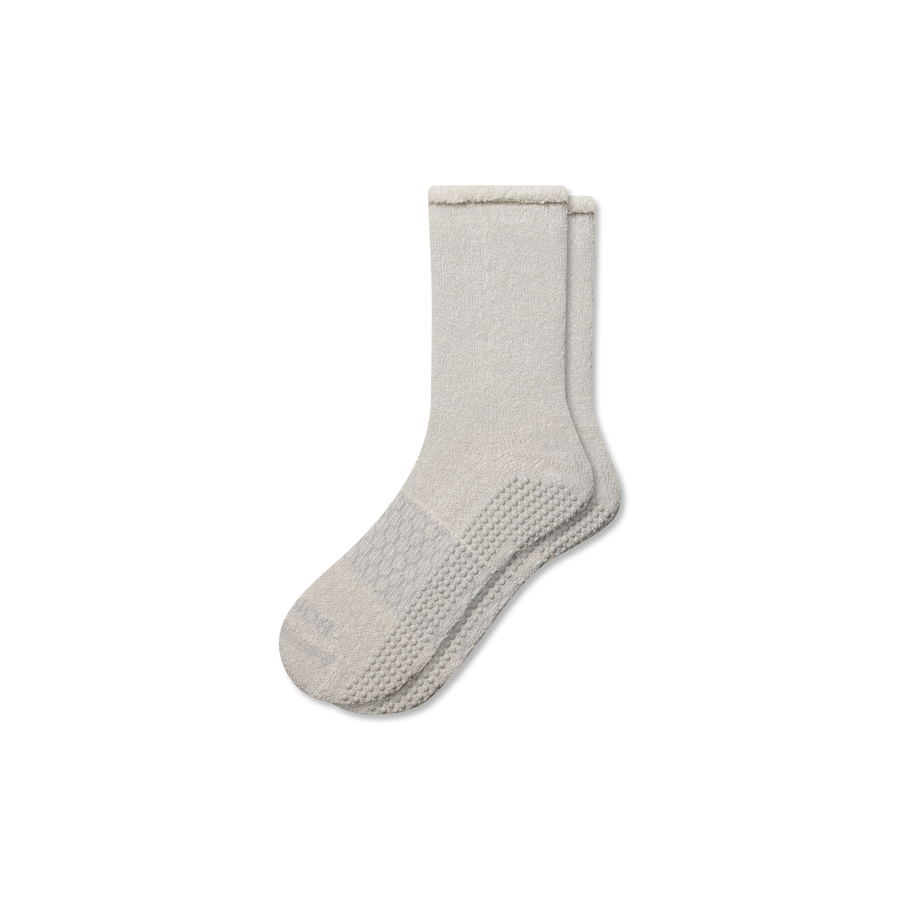 Men’s Roll-Top Merino Blend Gripper House Sock - Easy Choice