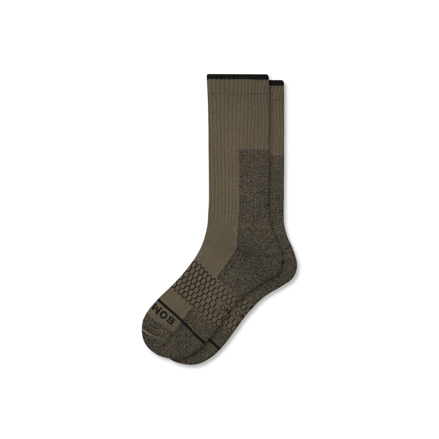 Women's Ultra Strong Merino Blend Calf Socks - Clean Finish