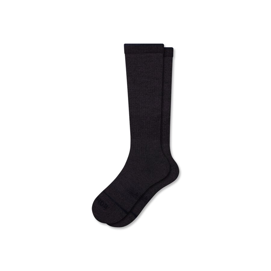 Women's Merino Wool Blend Knee High Socks (15-20mmHg) - Soft Step