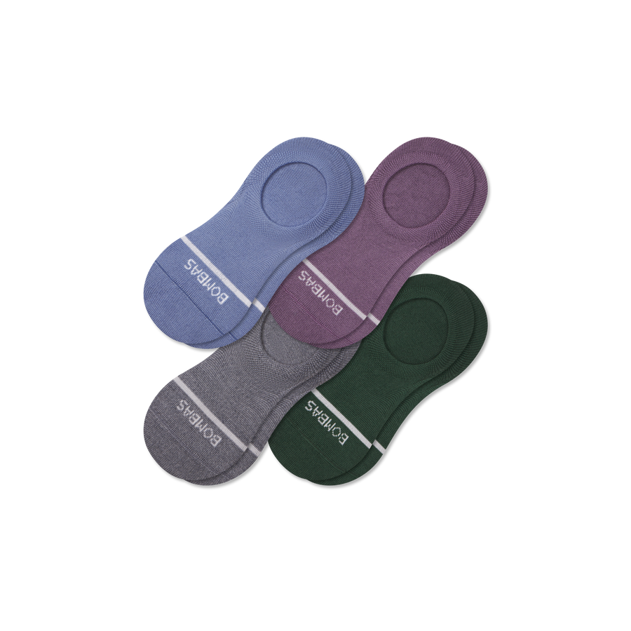 Women's Merino Wool Blend No Show Sock 4-Pack - Daily Pick