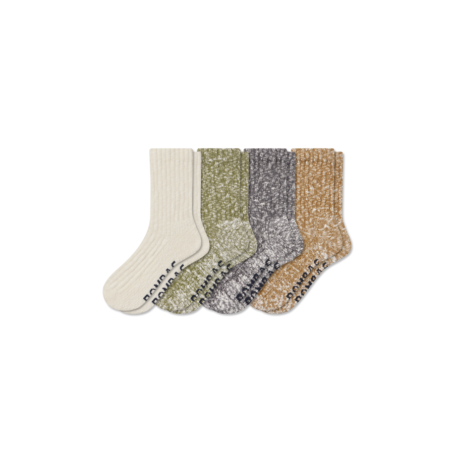 Women's Chunky Ragg Half Calf Sock 4-Pack - Fresh Choice