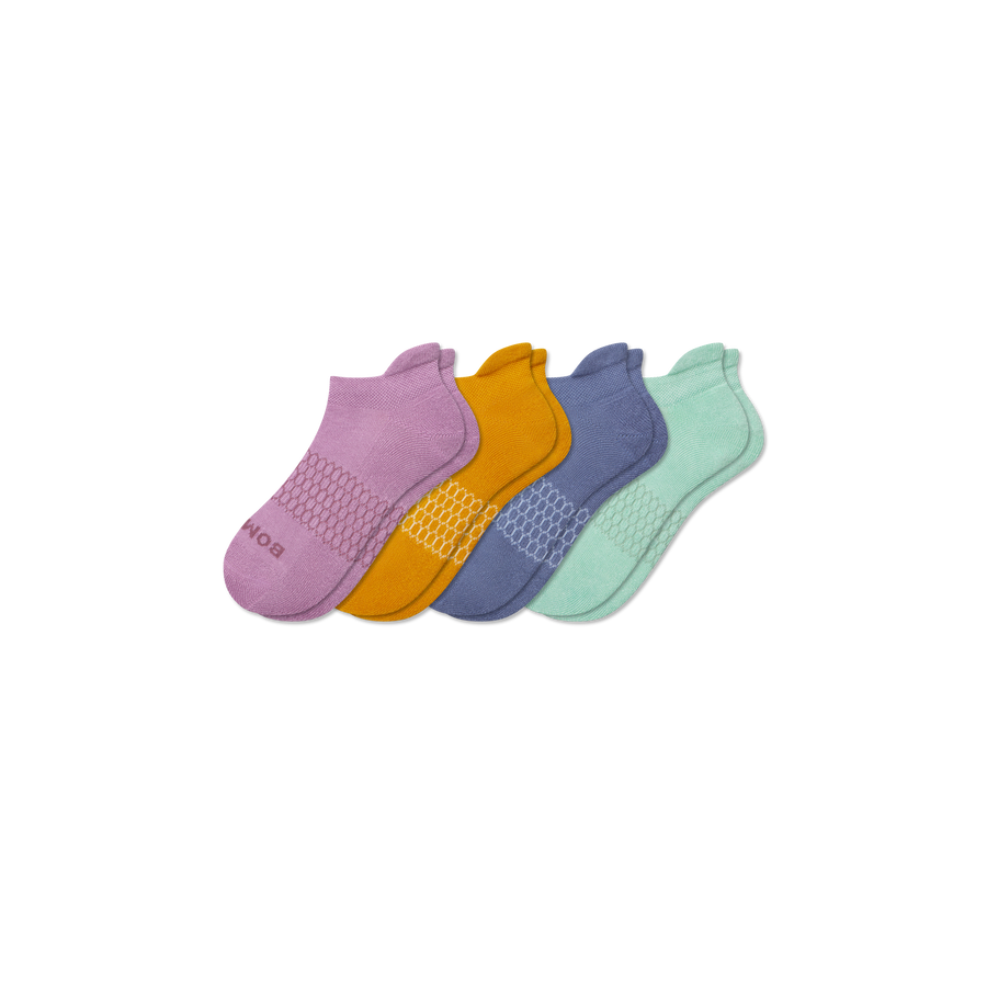 Youth Solids Ankle Sock 4-Pack - Modern Touch