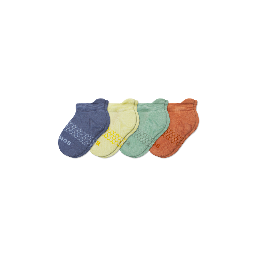 Junior Solids Ankle Sock 4-Pack - Fresh Step