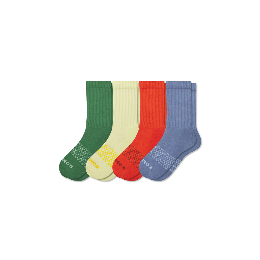 Youth Solids Calf Sock 4-Pack - Classic Ready