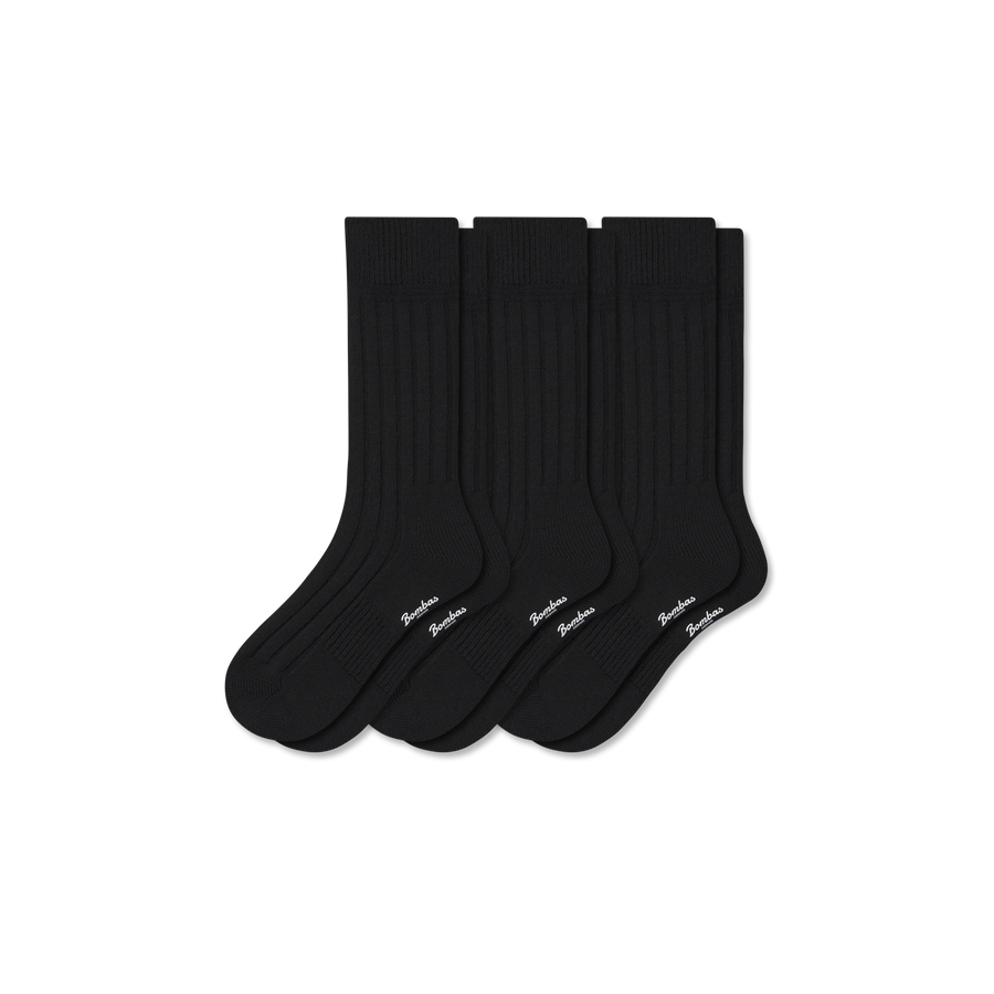 Women's Merino Blend Rib Calf Sock 3-Pack - Easy Choice