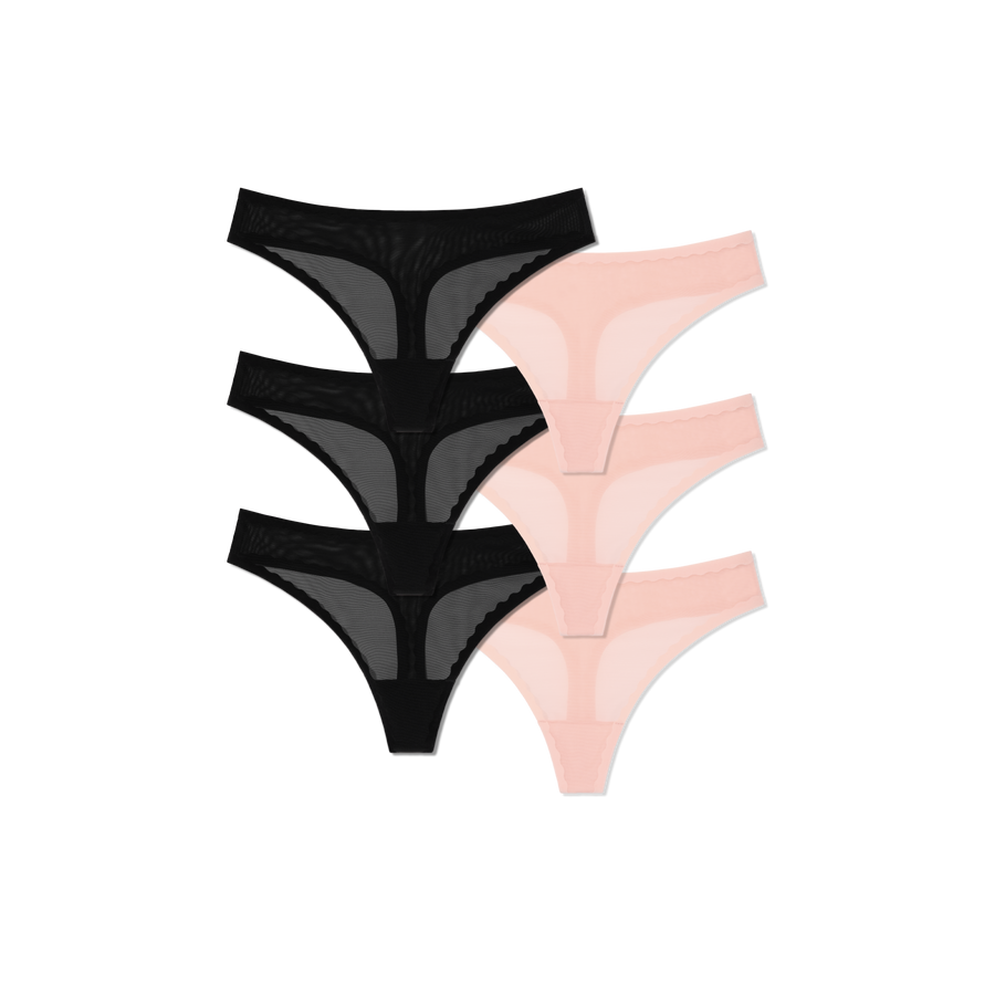 Women’s Thong 6-Pack - Weekend Comfort