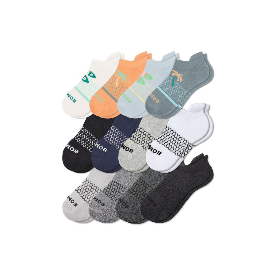 Youth Ankle Sock 12-Pack - All Day Fit