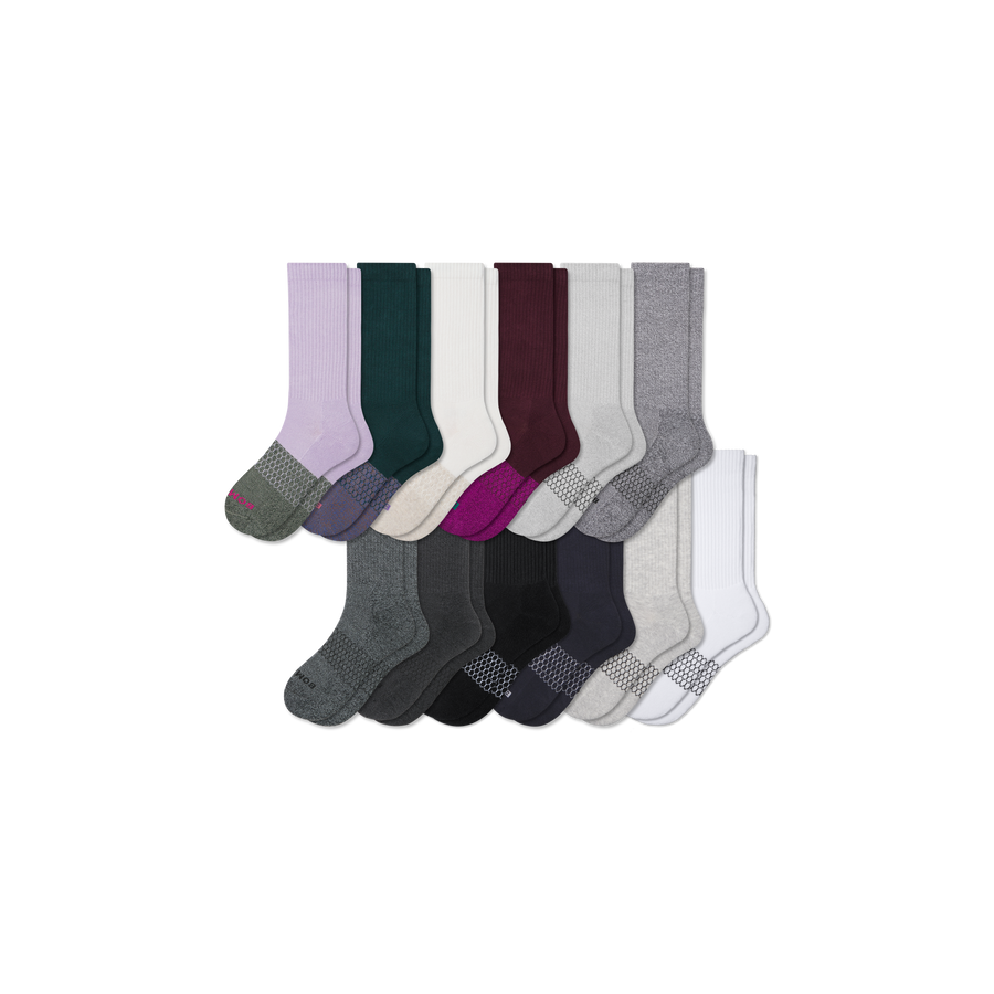 Women's Marl Calf Sock 12-Pack - Ready Pick
