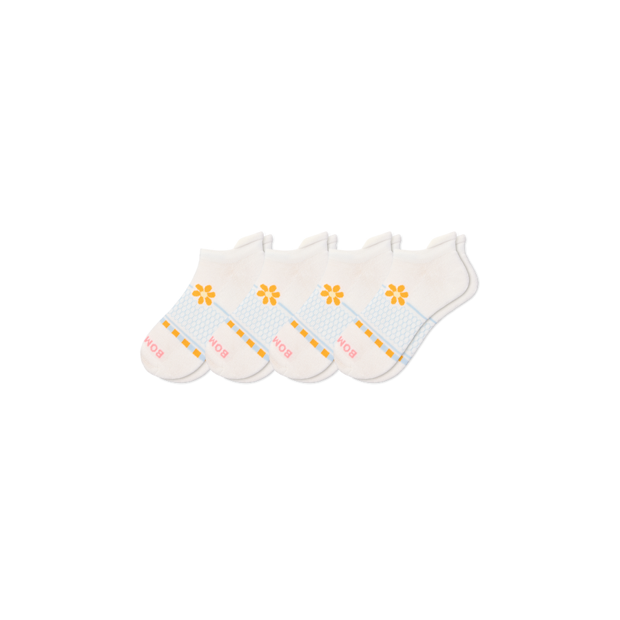 Women's Beach Day Ankle Sock 4-Pack - Travel Pair