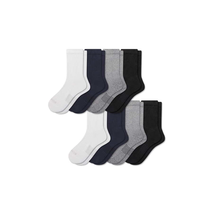 Women's Modern Rib Half Calf Sock 8-Pack - Ready Pair