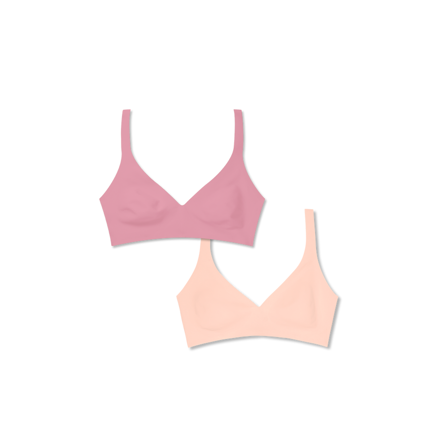 Women’s No Show Plunge 2-Pack - Smooth Fit