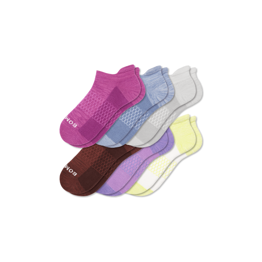 Women’s Two Tone Ankle Sock 6-Pack - Ready Pair