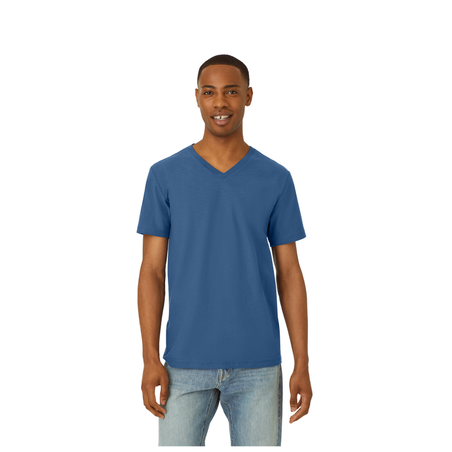 Men's Air Slub V-Neck T-Shirt - Soft Support