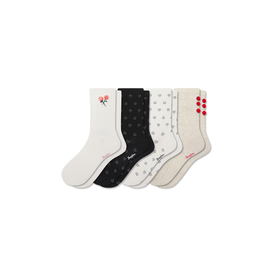 Women’s ’s Day Half Calf Sock 4-Pack - Premium Pick