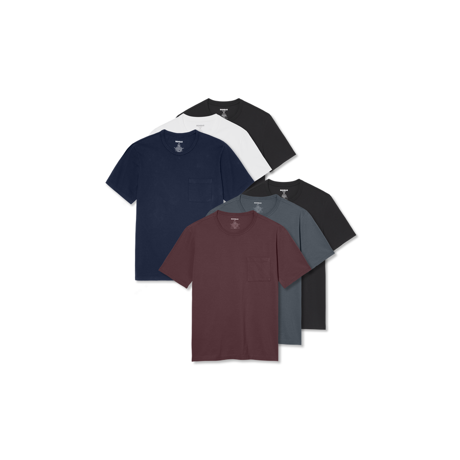 Women's Premium Weight T-Shirt 6-Pack - Soft Support