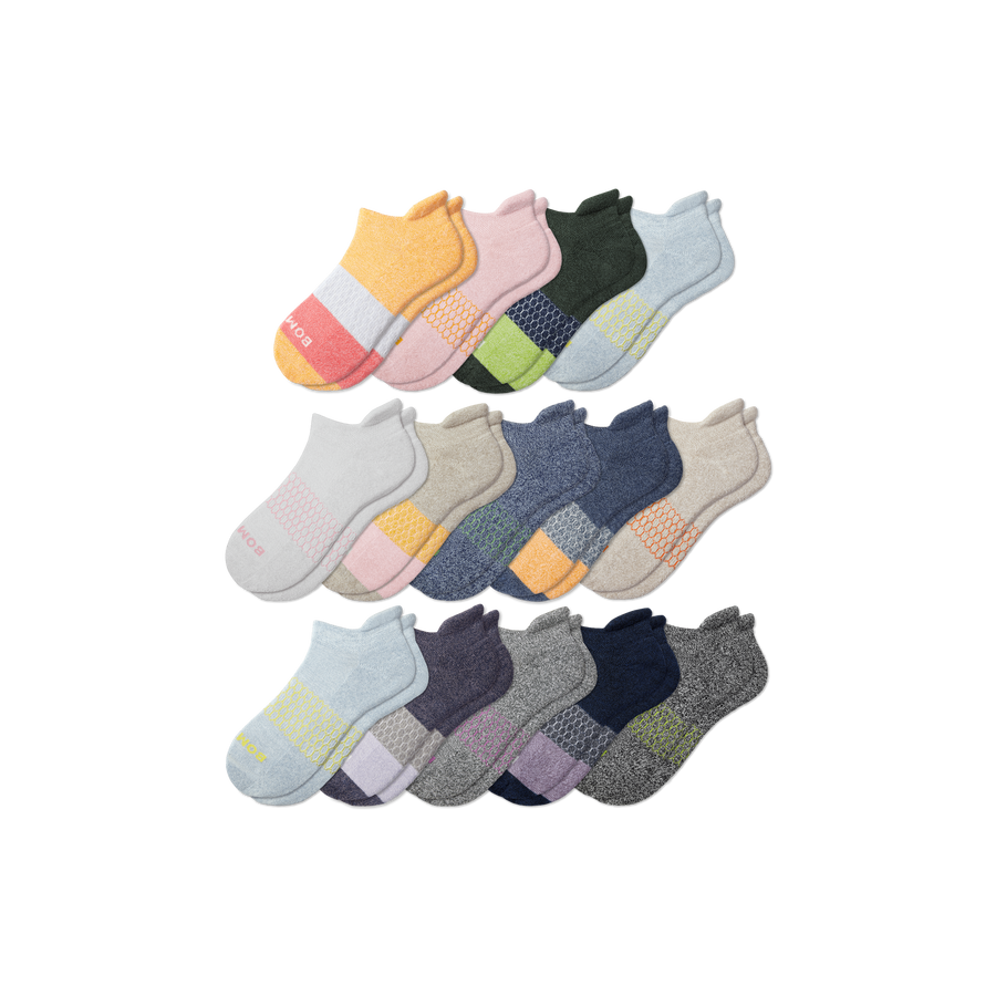 Youth Week of Bombas Ankle Sock 14-Pack - Daily Step
